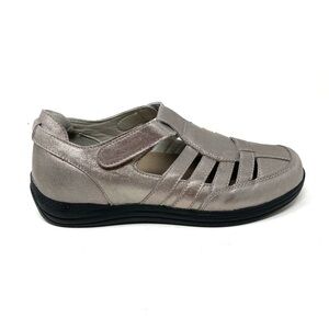 Drew Ginger - Women's - Casual Therapeutic Shoe Dusty Pewter WIDE